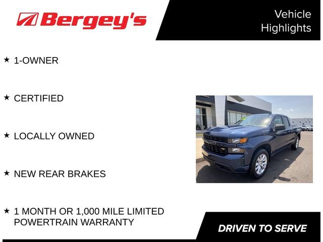 Certified 2022 Chevrolet Silverado 1500 Custom AWD/4WD image 4