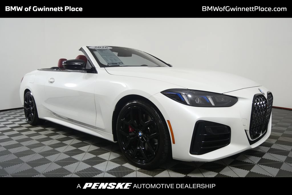 Certified 2026 BMW 430i Convertible w/ M Sport Package