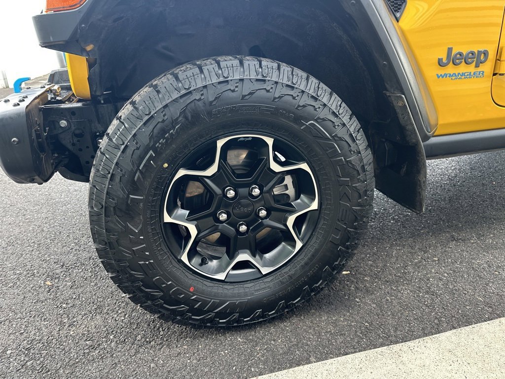 Used 2021 Jeep Wrangler Unlimited Rubicon 4xe w/ Steel Bumper Group image 14