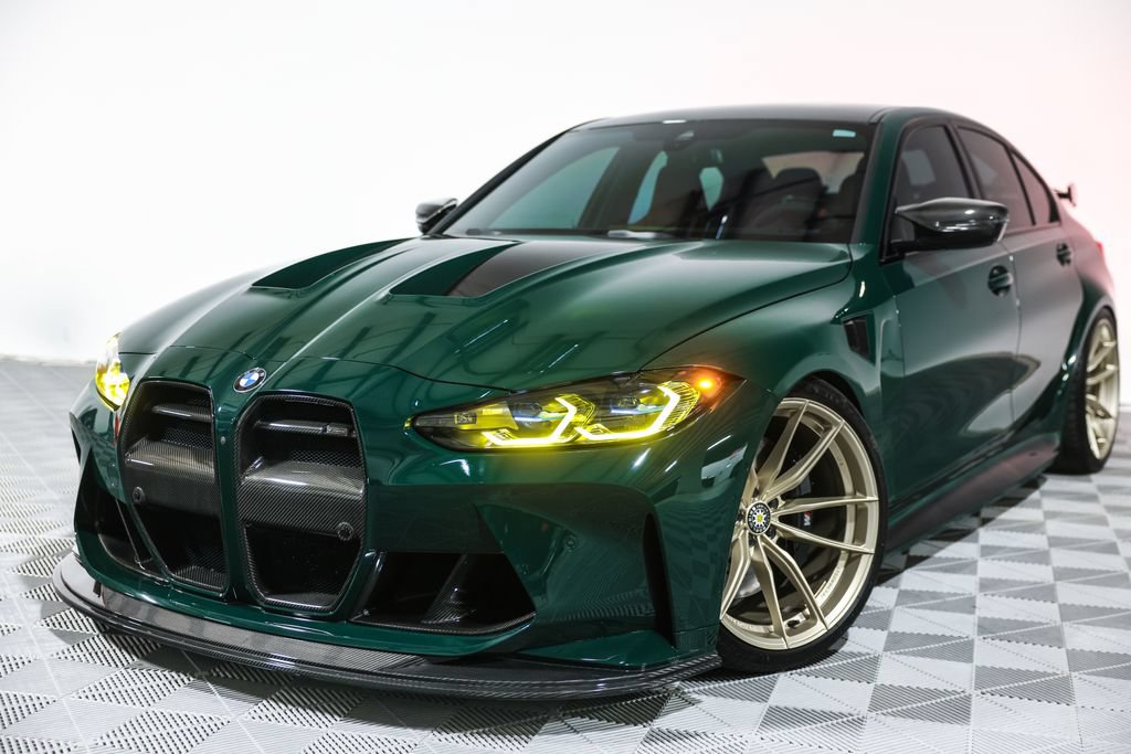 Used 2024 BMW M3 w/ Parking Assistance Package RWD image 15