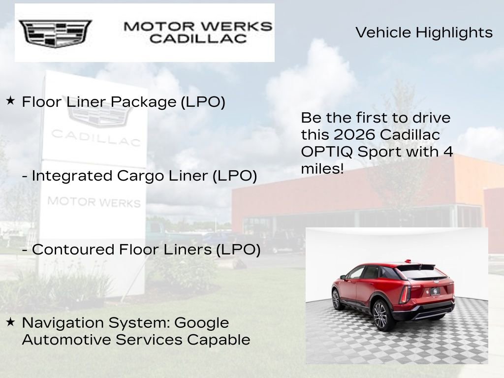 New 2026 Cadillac Optiq Sport 1 image 6