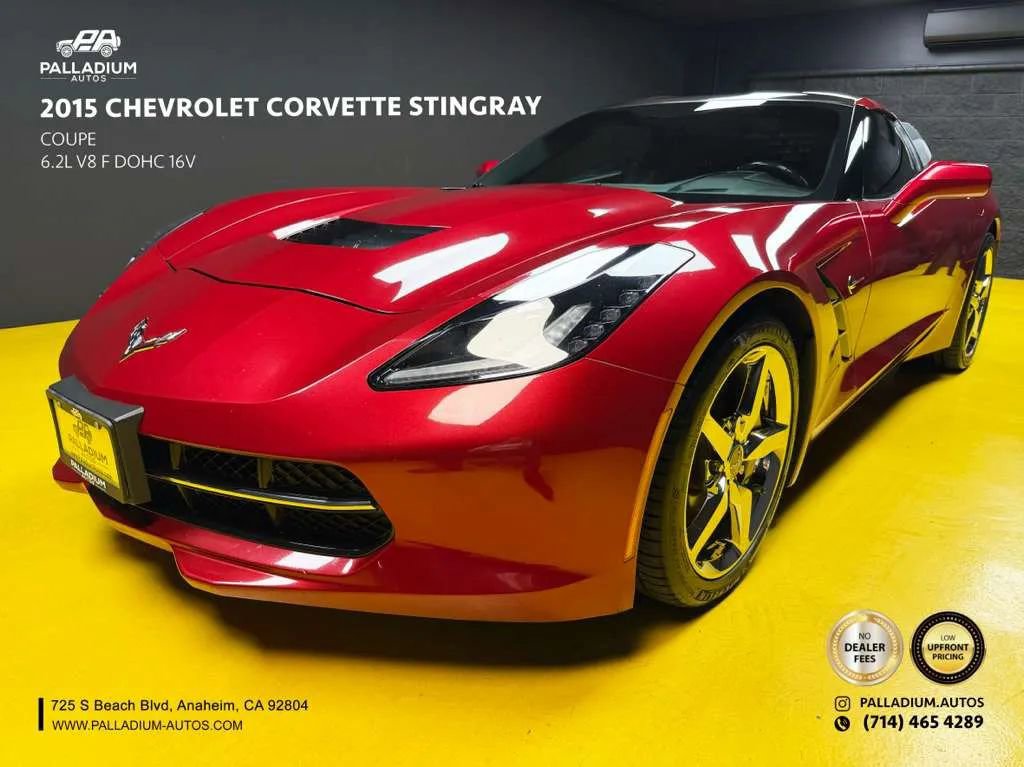 Used 2015 Chevrolet Corvette Stingray Coupe w/ 2LT Preferred Equipment Group