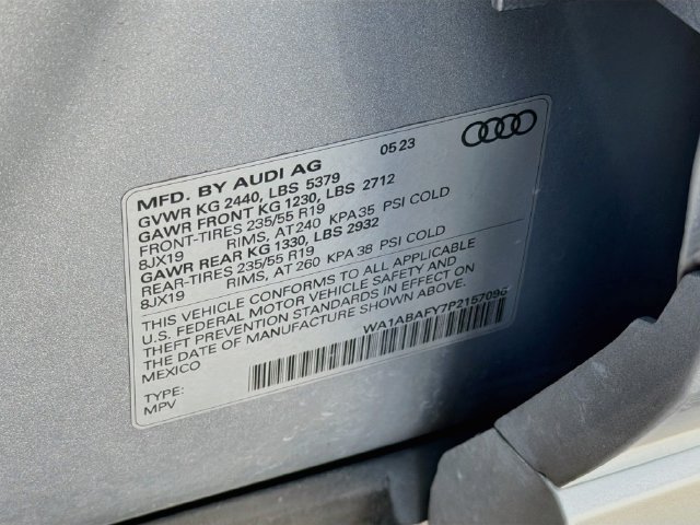 Used 2023 Audi Q5 2.0T Premium w/ Convenience Package AWD/4WD image 44