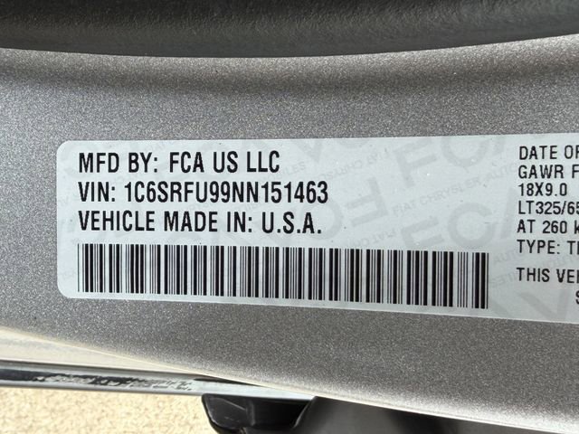 Used 2022 RAM 1500 TRX w/ TRX Level 2 Equipment Group AWD/4WD image 35