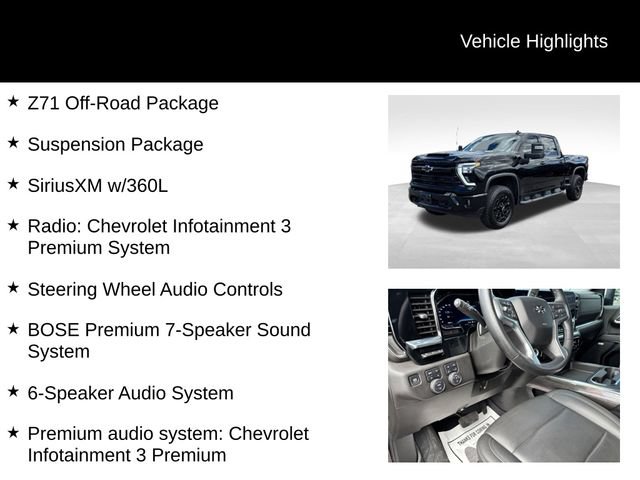 Certified 2024 Chevrolet Silverado 2500 LTZ w/ LTZ Plus Package AWD/4WD image 17
