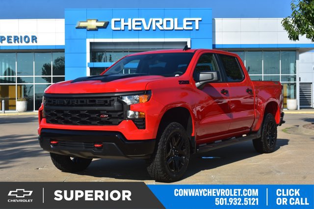 New 2026 Chevrolet Silverado 1500 Custom Trail Boss w/ LPO, Dark Essentials Package