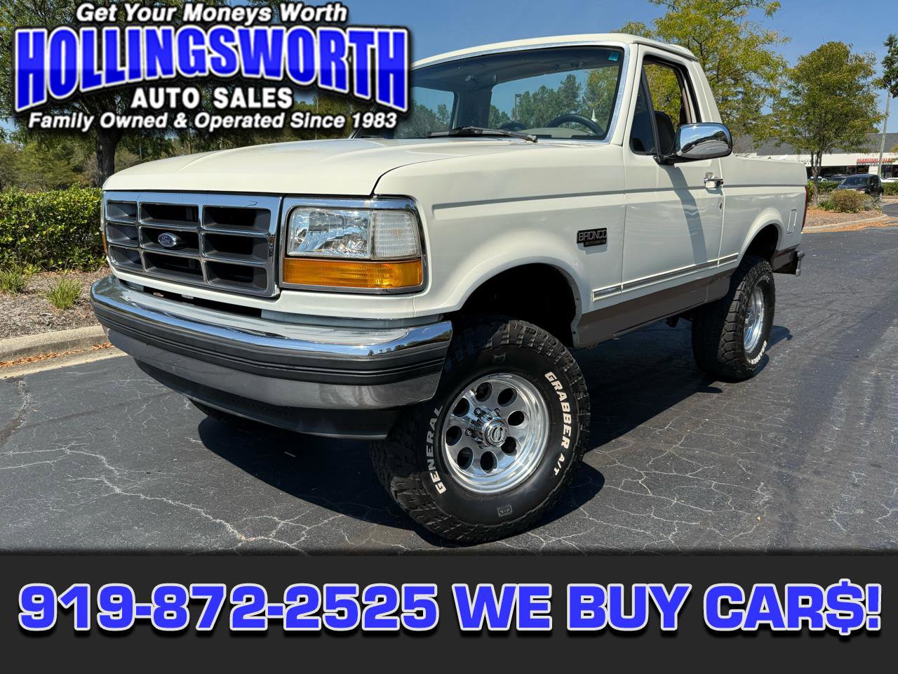 Used 1993 Ford Bronco Eddie Bauer