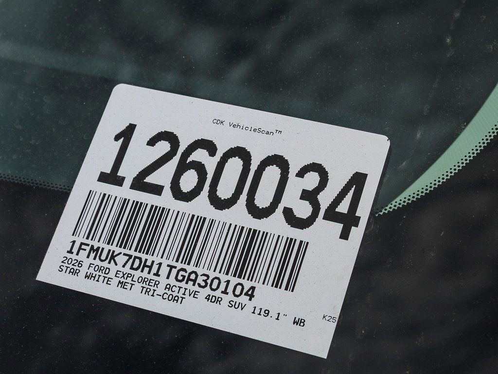 New 2026 Ford Explorer Active w/ Active Comfort Package RWD image 29
