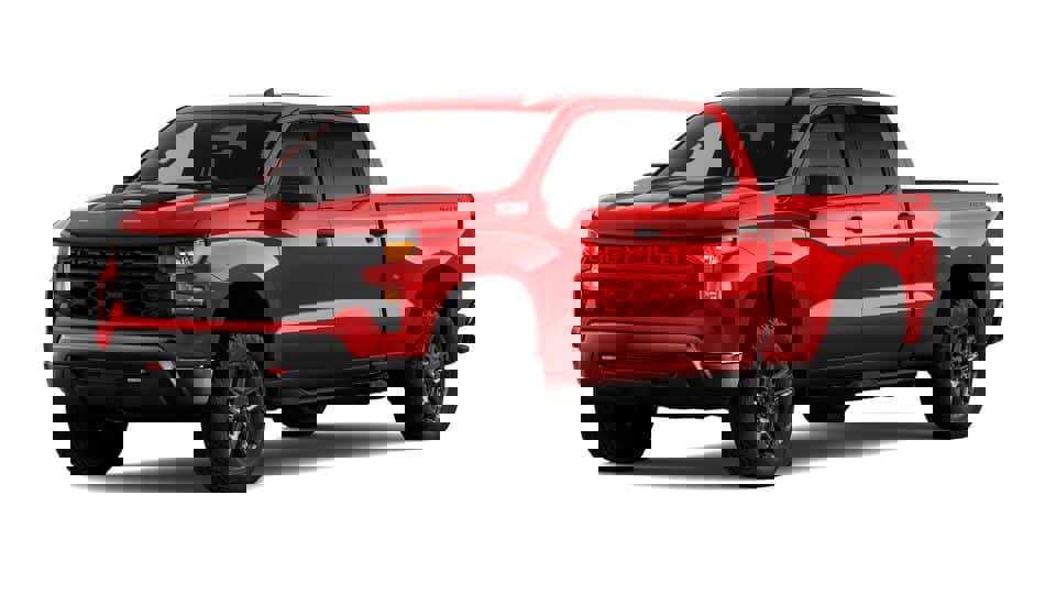 New 2026 Chevrolet Silverado 1500 Custom Trail Boss w/ LPO, Dark Essentials Package image 1