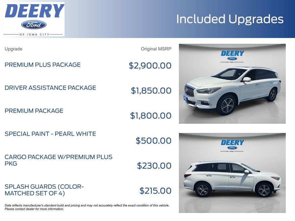 Used 2017 INFINITI QX60 Luxe w/ Premium Plus Package AWD/4WD image 11