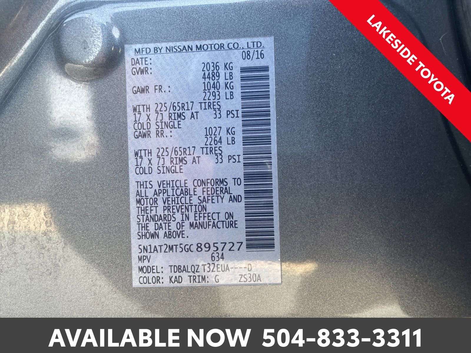 Used 2016 Nissan Rogue SV image 36