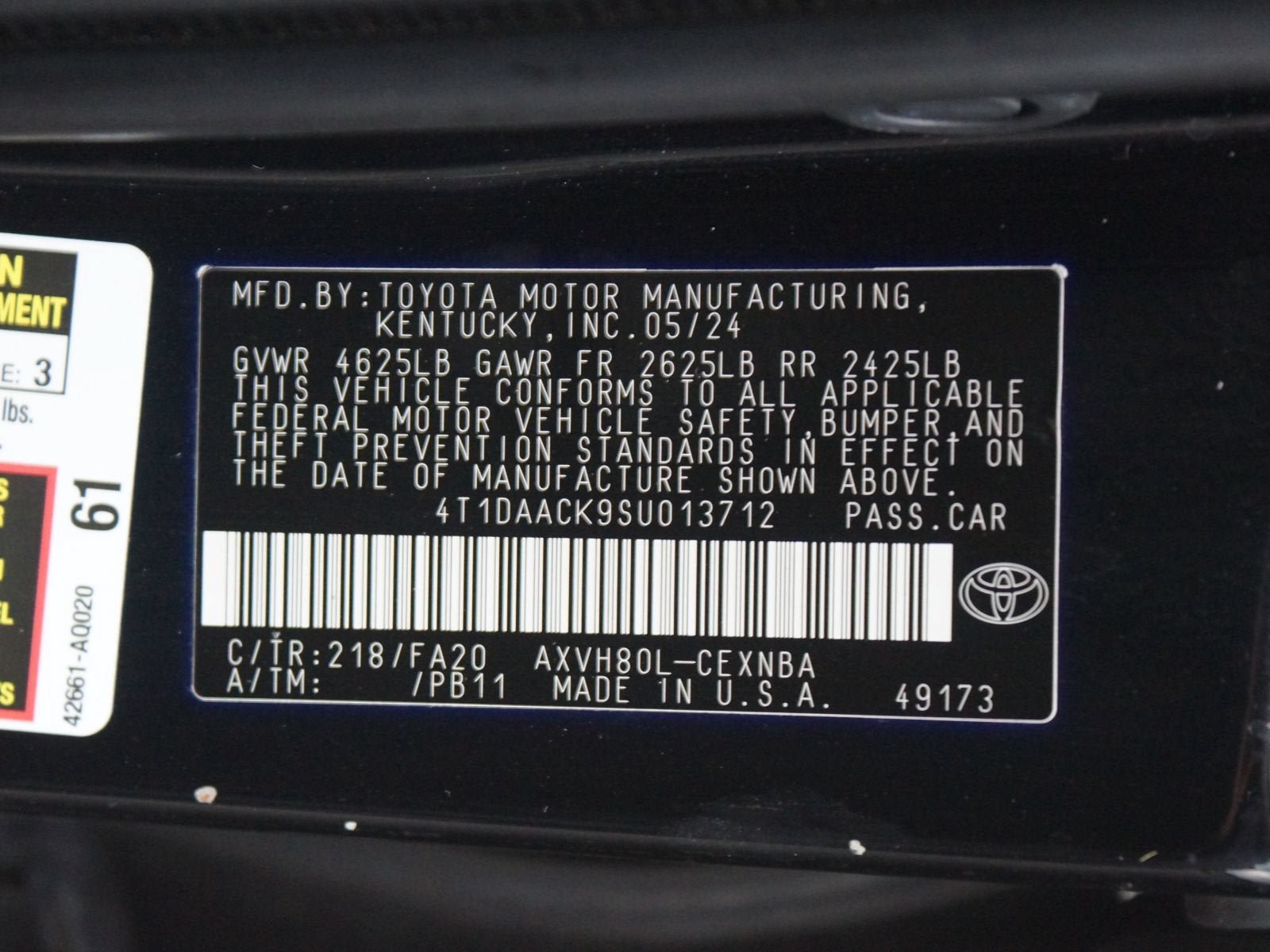Used 2025 Toyota Camry LE FWD image 26