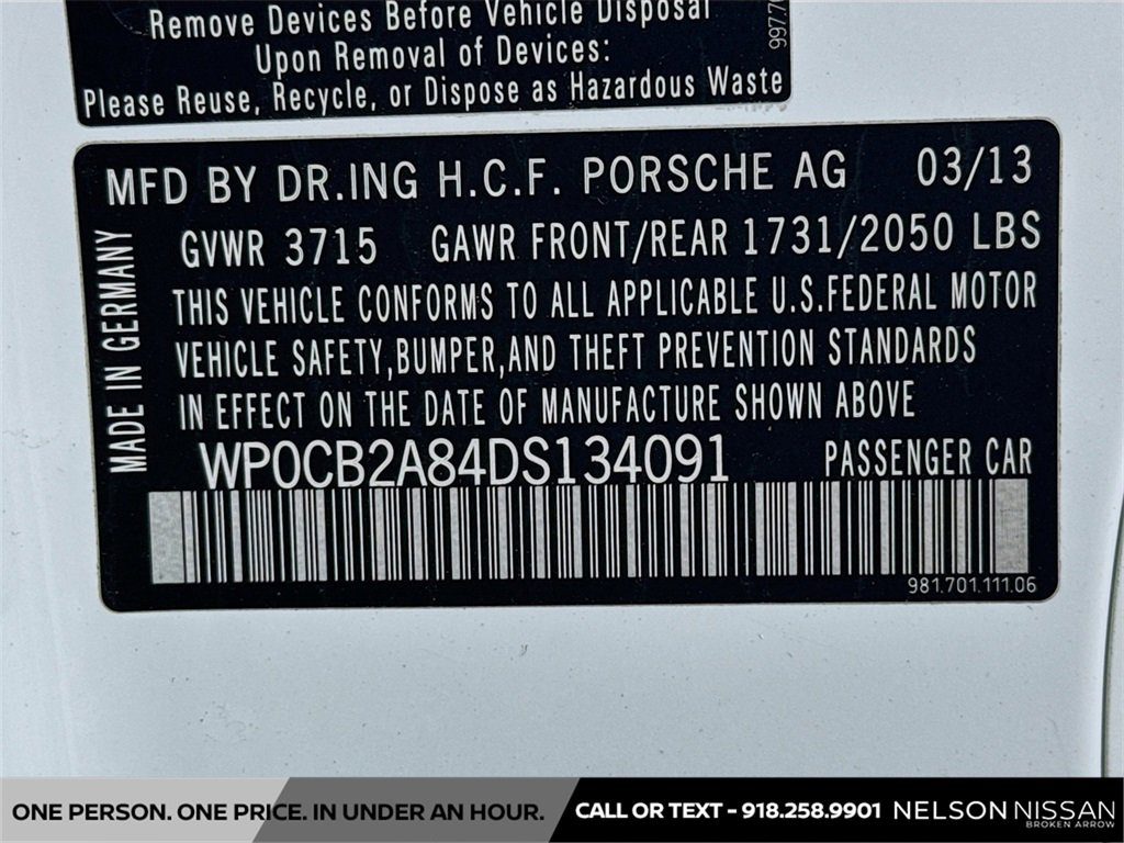 Used 2013 Porsche Boxster S image 29