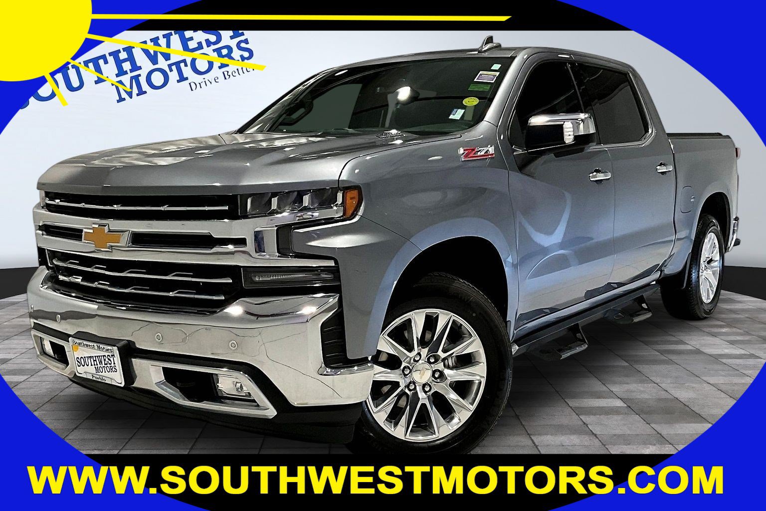 Used 2022 Chevrolet Silverado 1500 LTZ w/ LTZ Premium Package AWD/4WD image 1