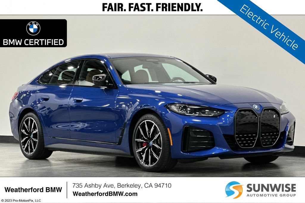 Certified 2023 BMW i4 eDrive40 w/ M Sport Package