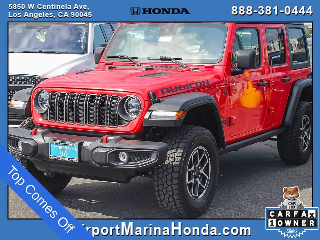 Used 2025 Jeep Wrangler Unlimited Rubicon AWD/4WD image 7