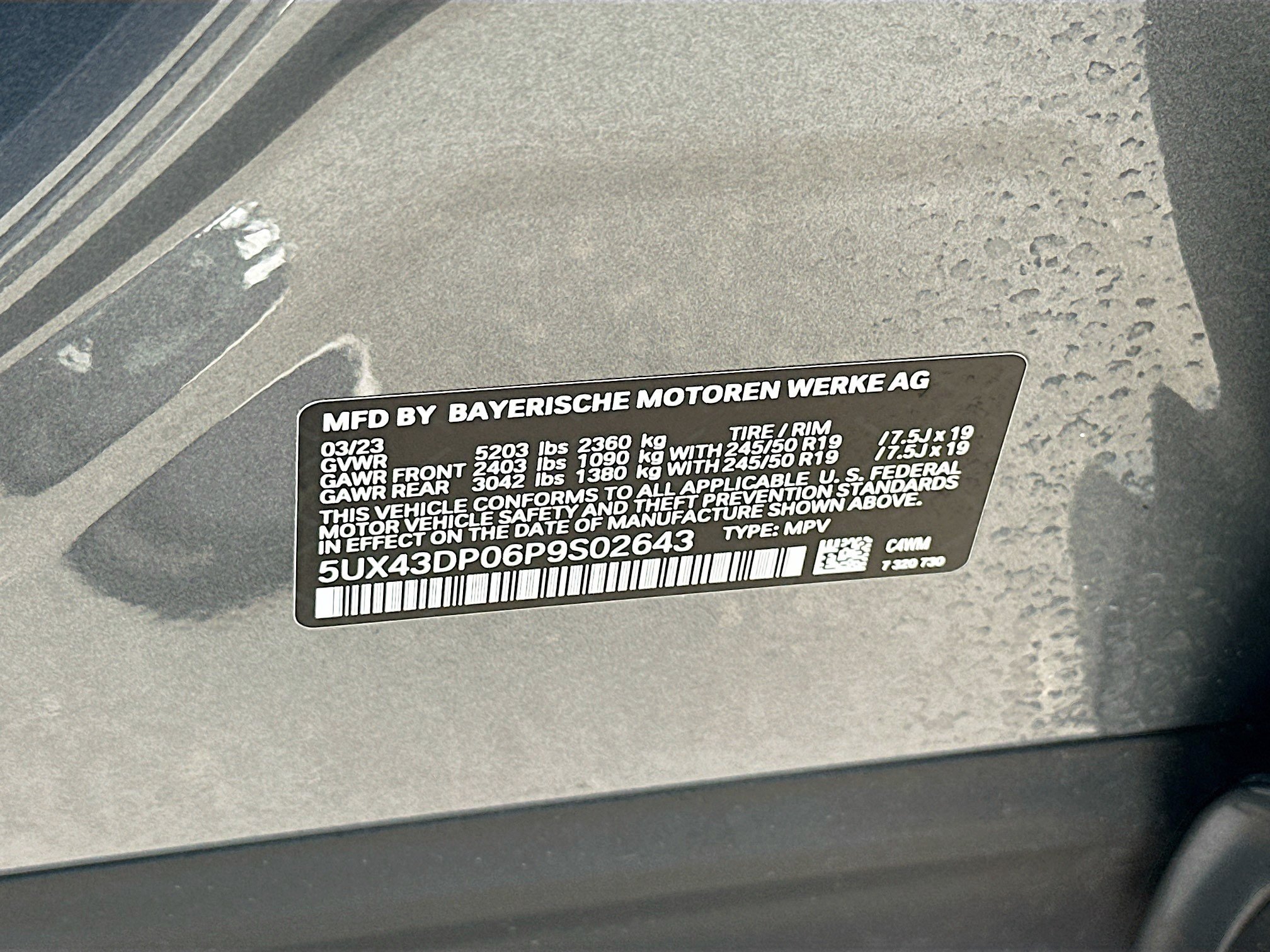 Used 2023 BMW X3 sDrive30i w/ Premium Package RWD image 28