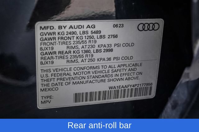Used 2023 Audi Q5 2.0T Premium Plus w/ Premium Plus Package AWD/4WD image 35