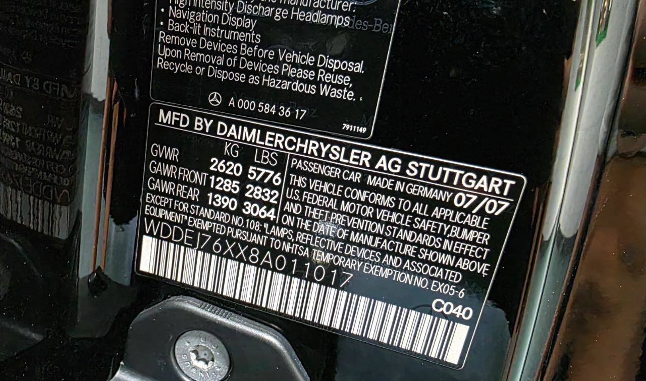 Used 2008 Mercedes-Benz CL 600 image 44