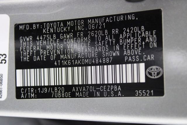 Used 2021 Toyota Camry XSE image 19