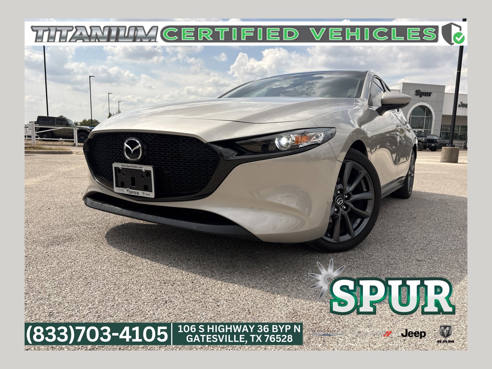 Used 2024 MAZDA MAZDA3 s FWD 360° Tour