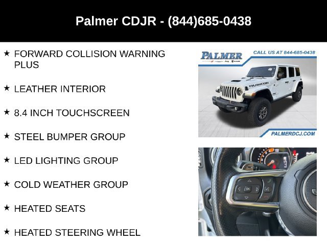 Used 2023 Jeep Wrangler Unlimited Rubicon 392 w/ Trailer Tow Package AWD/4WD image 12