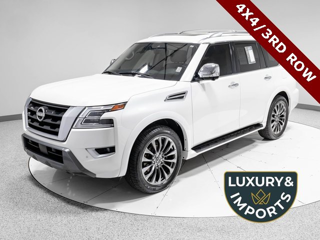 Used 2023 Nissan Armada Platinum w/ Captain's Chairs Package