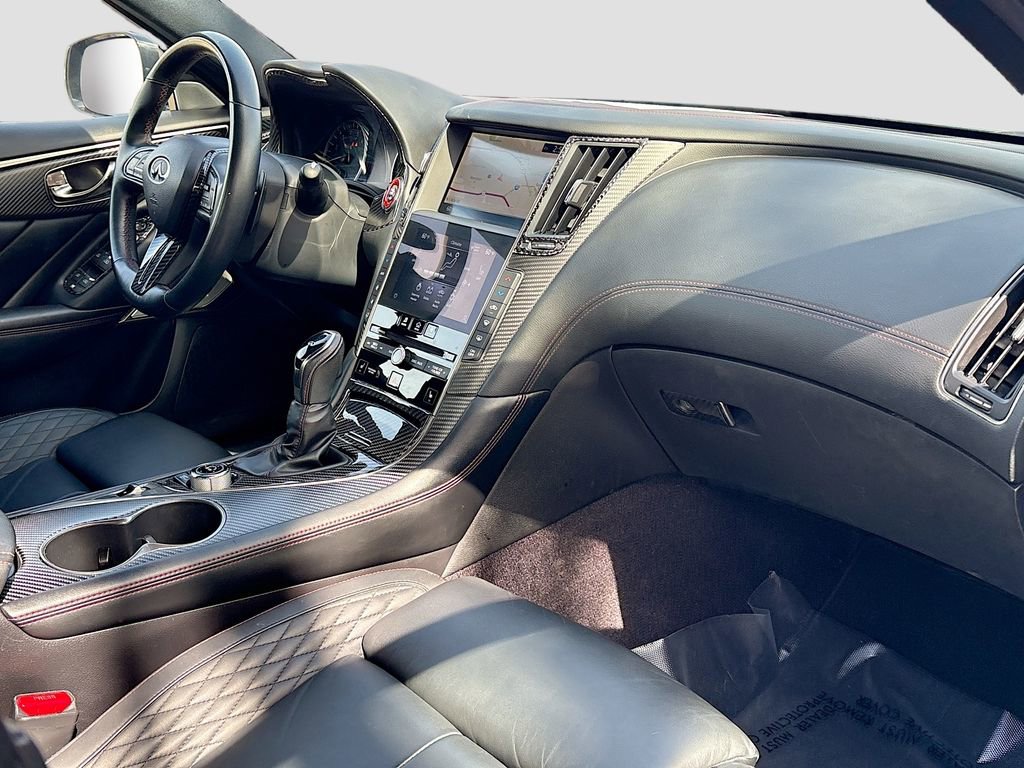 Used 2022 INFINITI Q50 Red Sport 400 w/ Carbon Fiber Package image 30