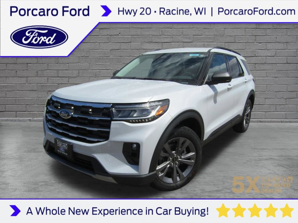 New 2026 Ford Explorer Active w/ Active Comfort Package AWD/4WD 360° Tour