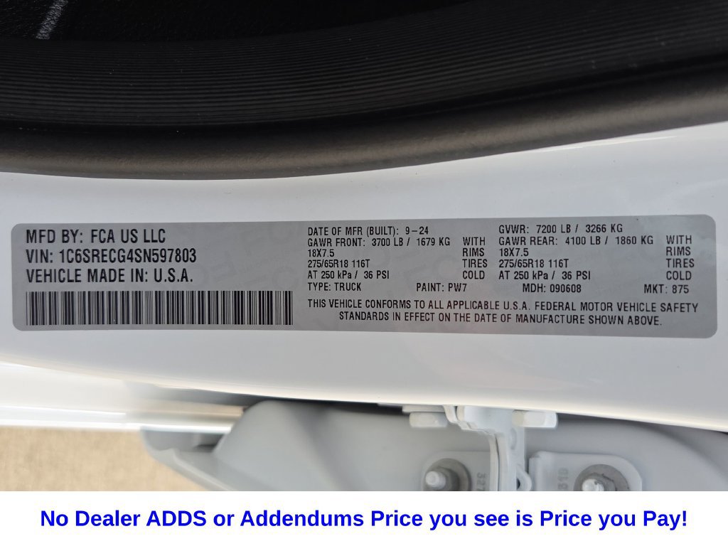 Used 2025 RAM 1500 Tradesman RWD image 44