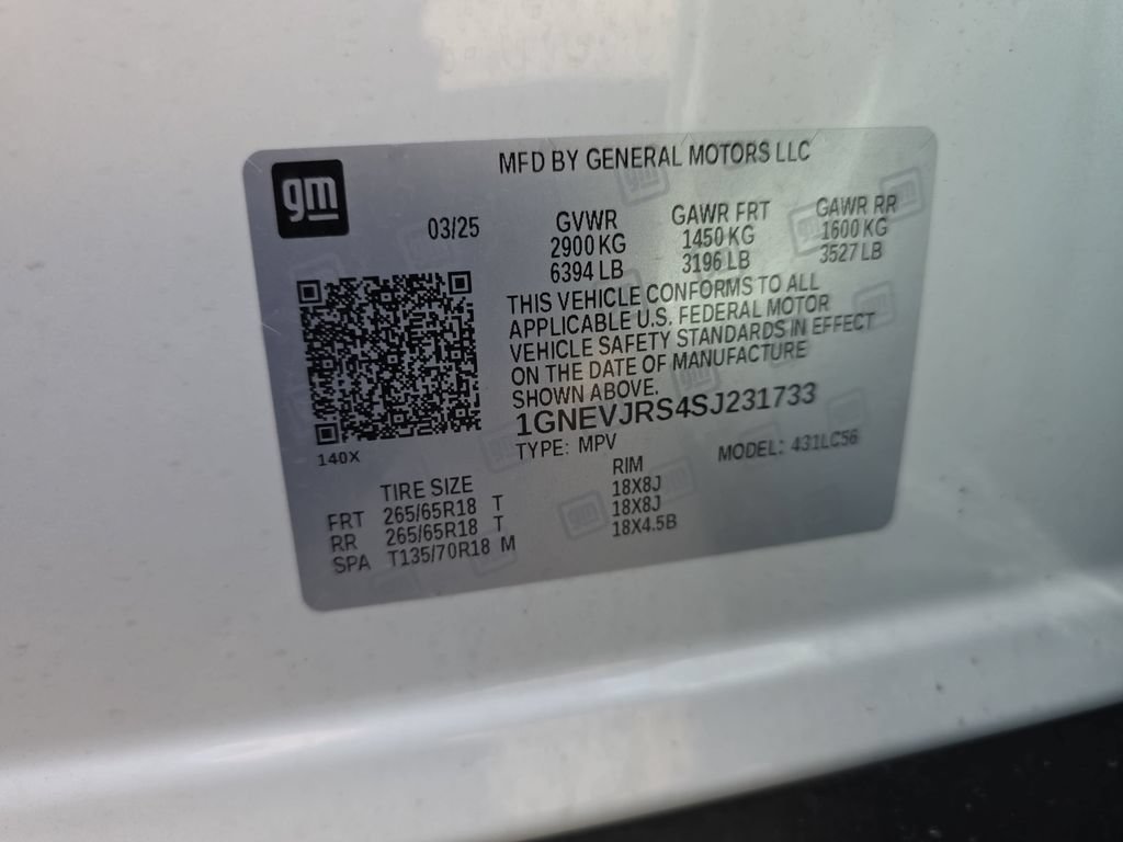 Used 2025 Chevrolet Traverse Z71 w/ Driver Confidence Package AWD/4WD image 38