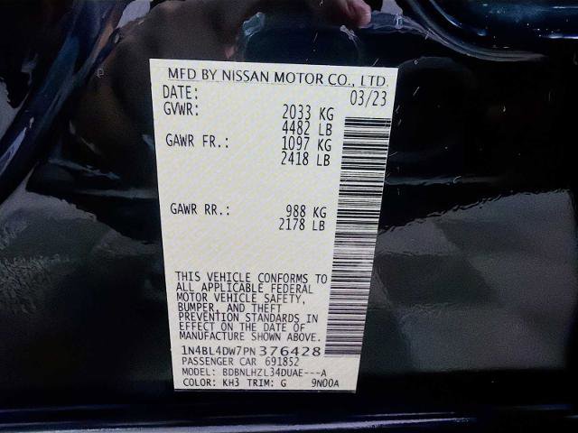 Certified 2023 Nissan Altima 2.5 SV w/ SV Premium Package image 27