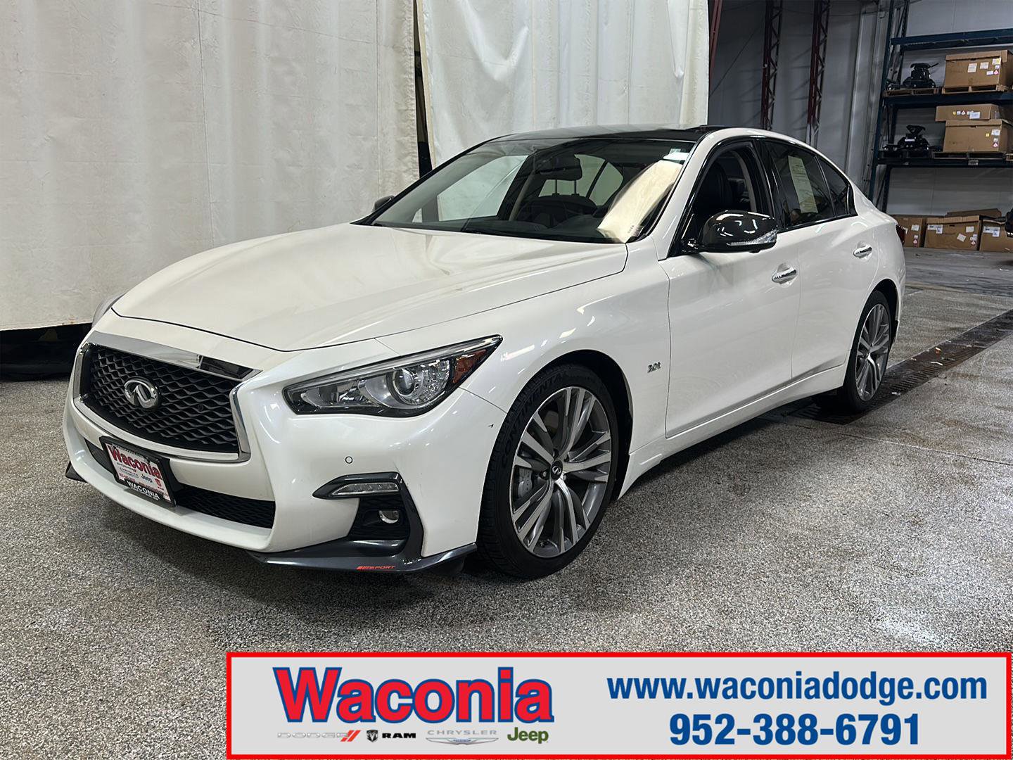 Used 2019 INFINITI Q50 Sport w/ Proactive Package