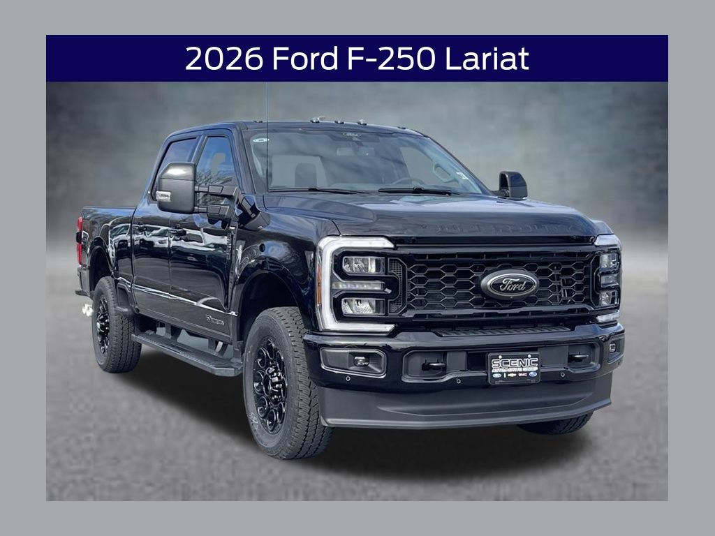 New 2026 Ford F250 Lariat w/ Black Appearance Package image 1