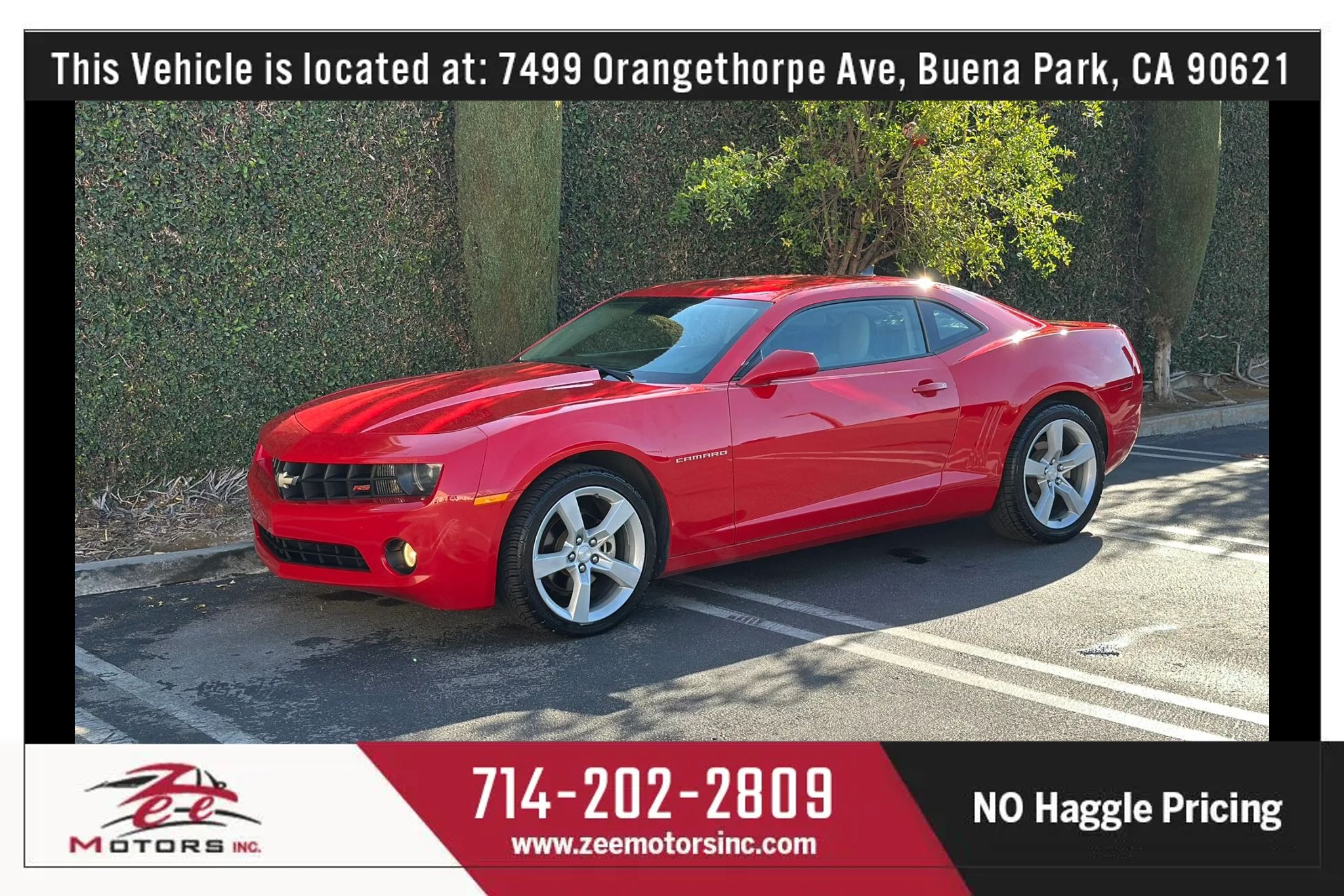 Used 2010 Chevrolet Camaro LT w/ RS Package RWD image 12