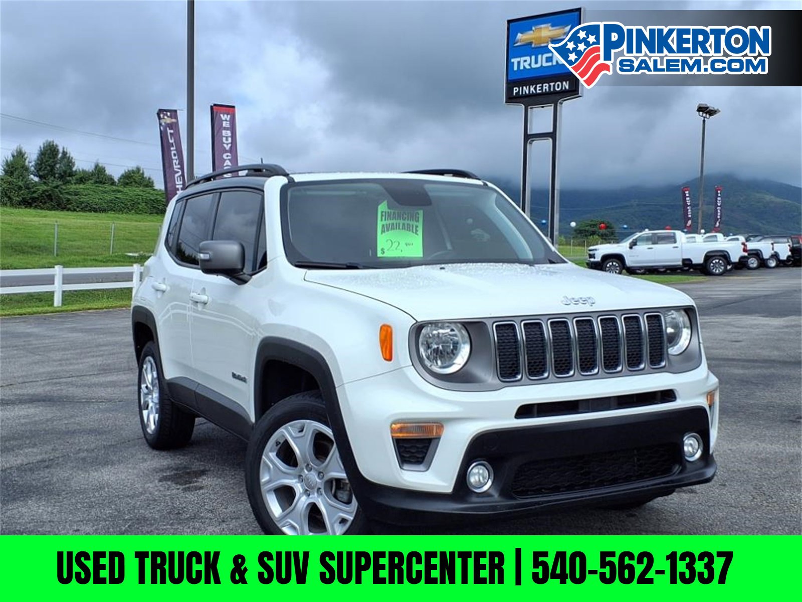 Used 2019 Jeep Renegade Limited w/ UConnect 8.4 Nav Group