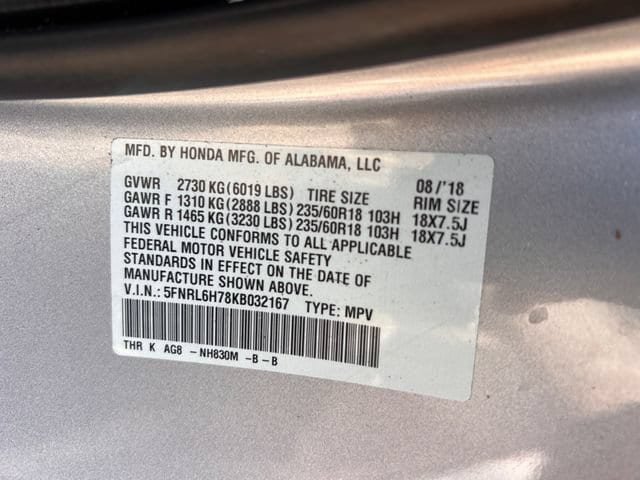 Used 2019 Honda Odyssey EX-L image 36