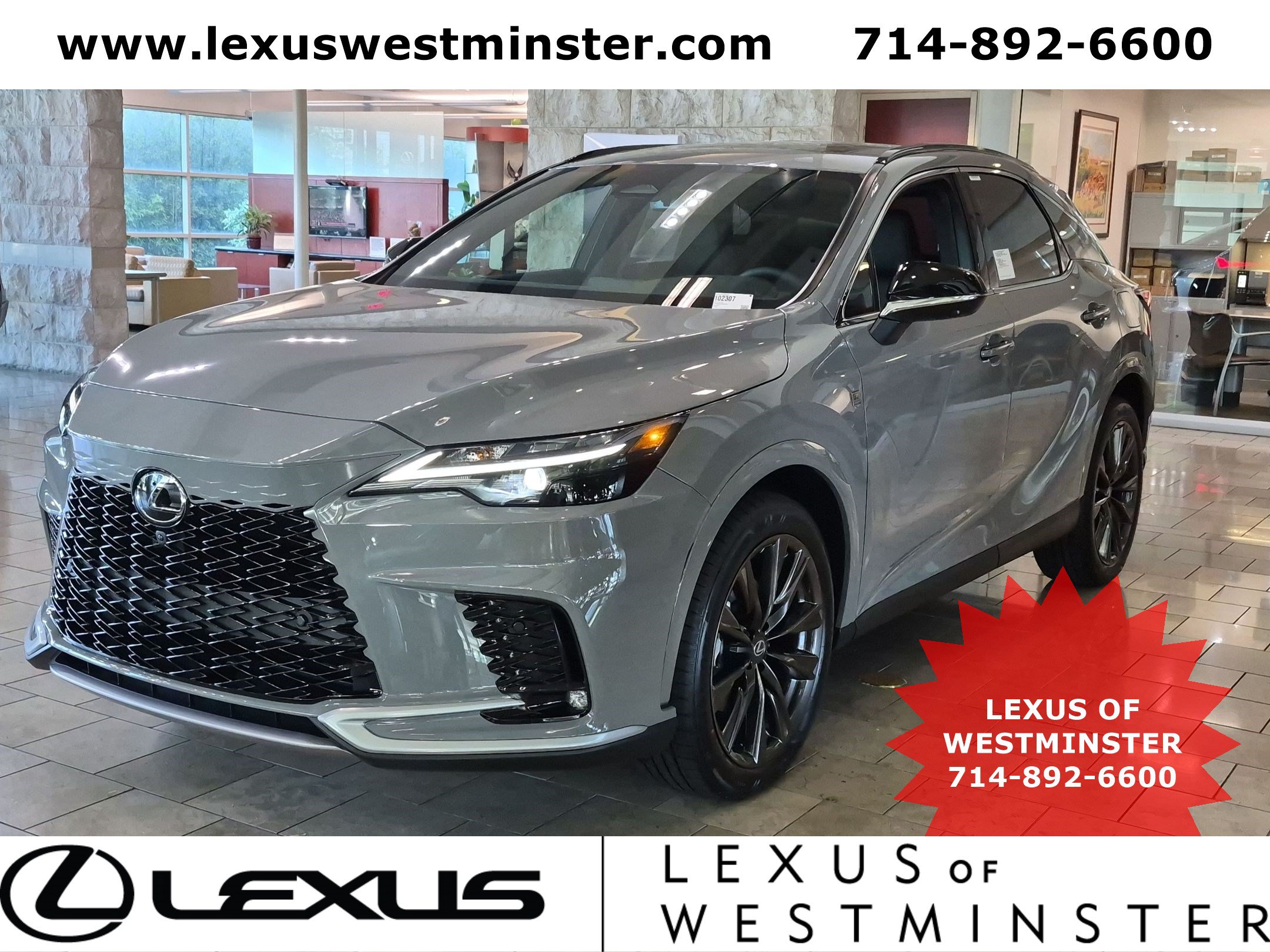New 2026 Lexus RX 350 F Sport w/ Convenience Package FWD image 1