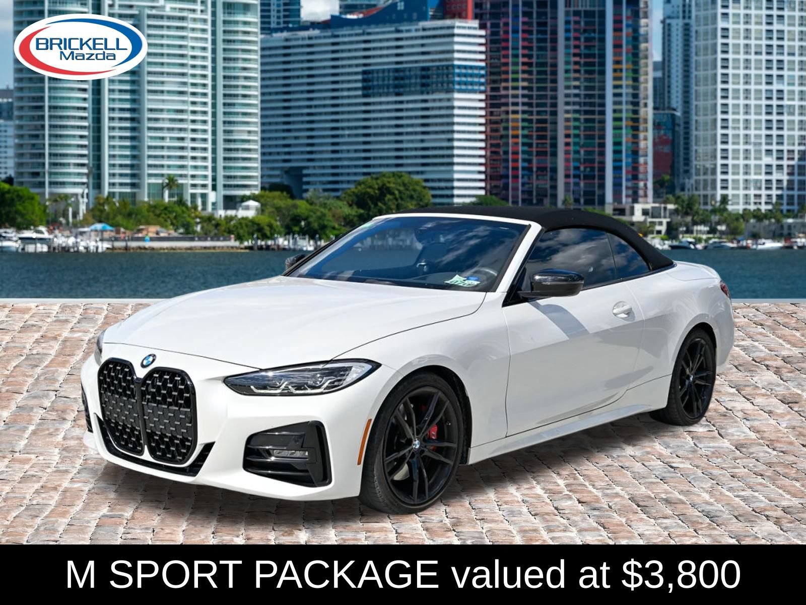 Used 2021 BMW 430i Convertible w/ M Sport Package RWD 360° Tour