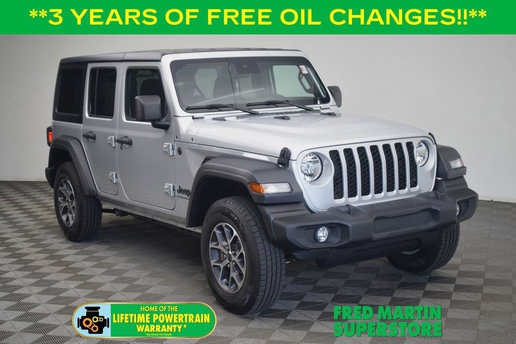 Used 2024 Jeep Wrangler Unlimited Sport AWD/4WD image 1