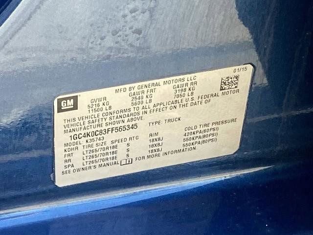 Used 2015 Chevrolet Silverado 3500 LTZ w/ Duramax Plus Package image 28