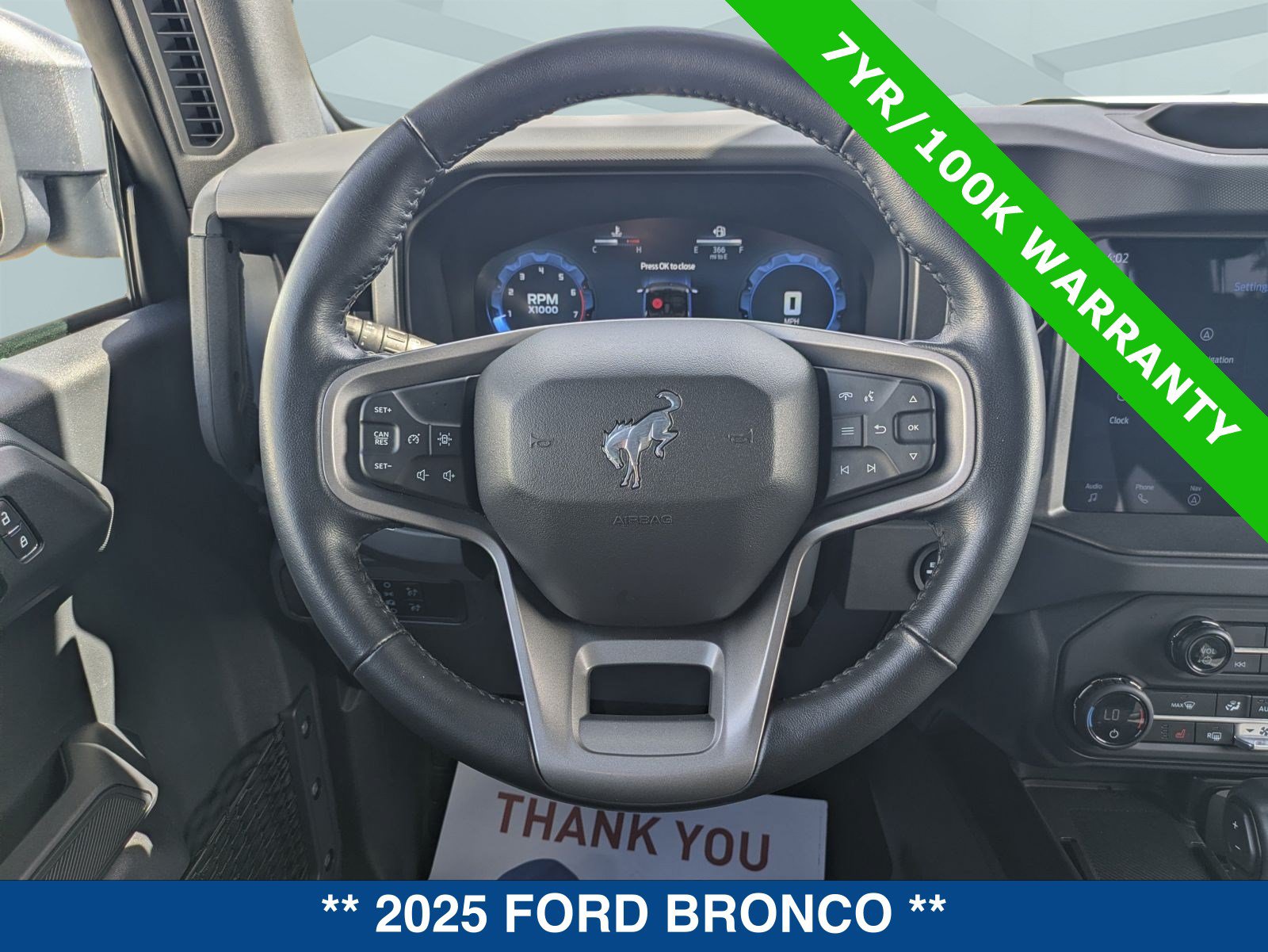 Certified 2025 Ford Bronco Big Bend AWD/4WD image 25
