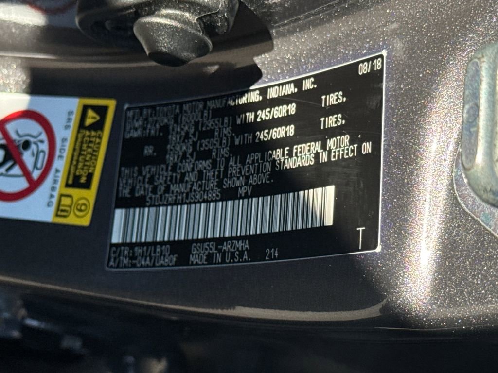 Used 2018 Toyota Highlander XLE image 47