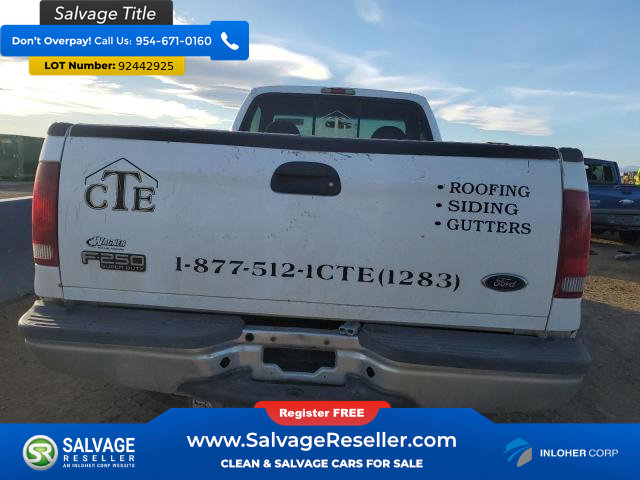Used 2002 Ford F250 2WD Regular Cab Super Duty image 4