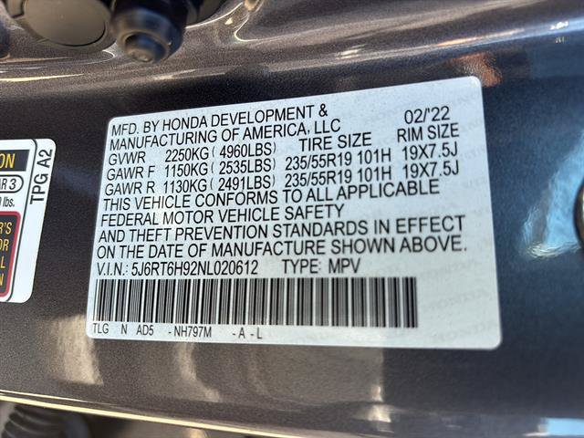 Used 2022 Honda CR-V Touring image 20