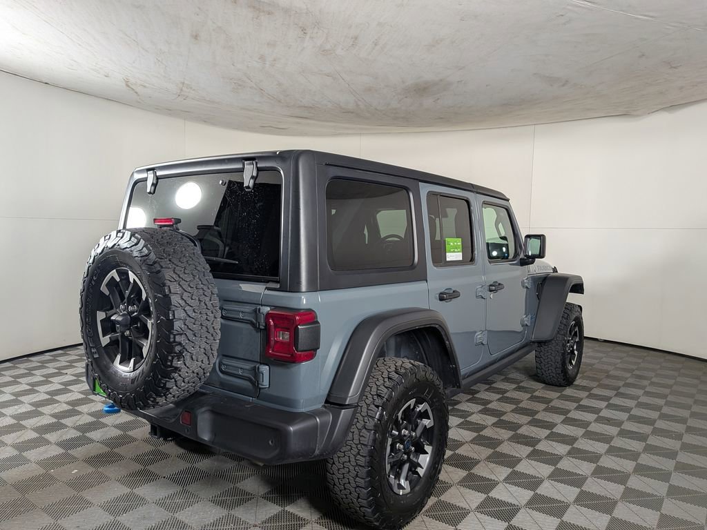 Certified 2025 Jeep Wrangler Unlimited Rubicon 4xe w/ Safety Group image 8