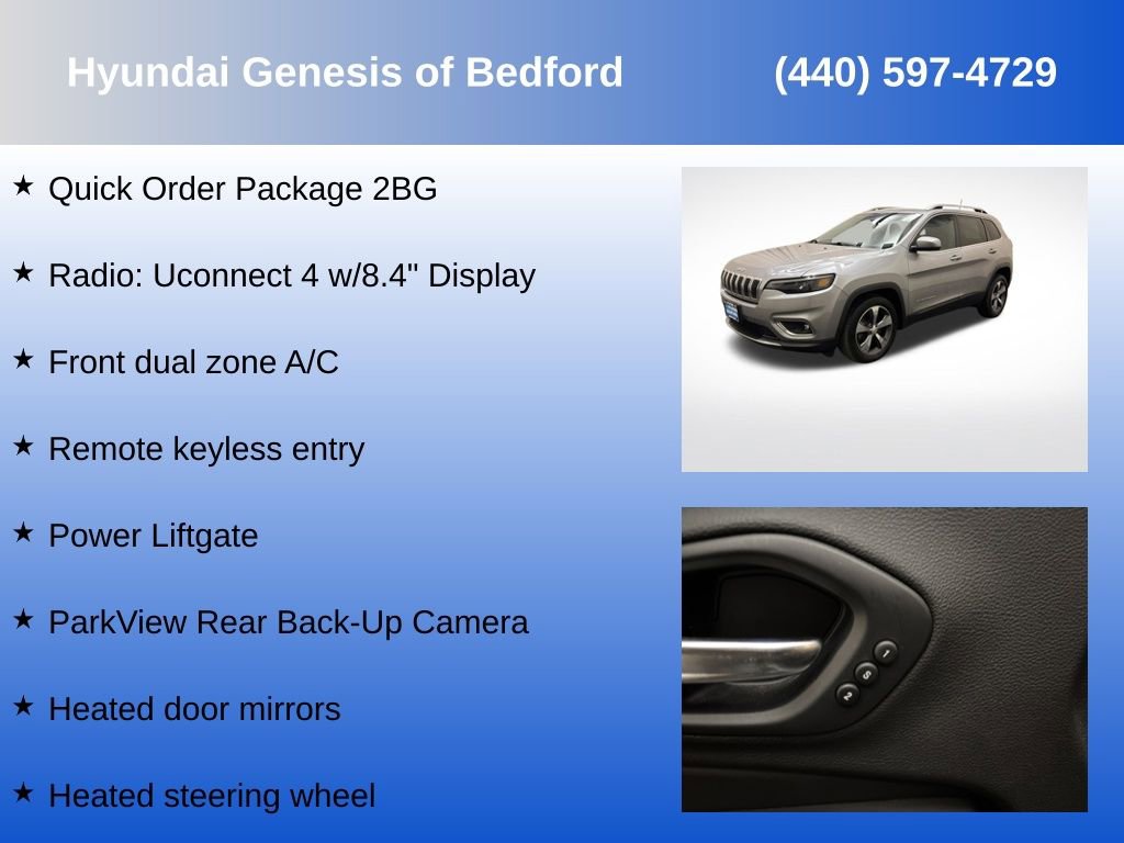 Used 2019 Jeep Cherokee Limited FWD image 7