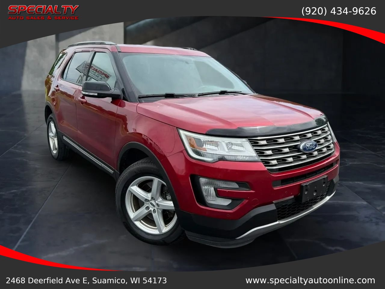 Used 2017 Ford Explorer XLT w/ Equipment Group 201A AWD/4WD image 2