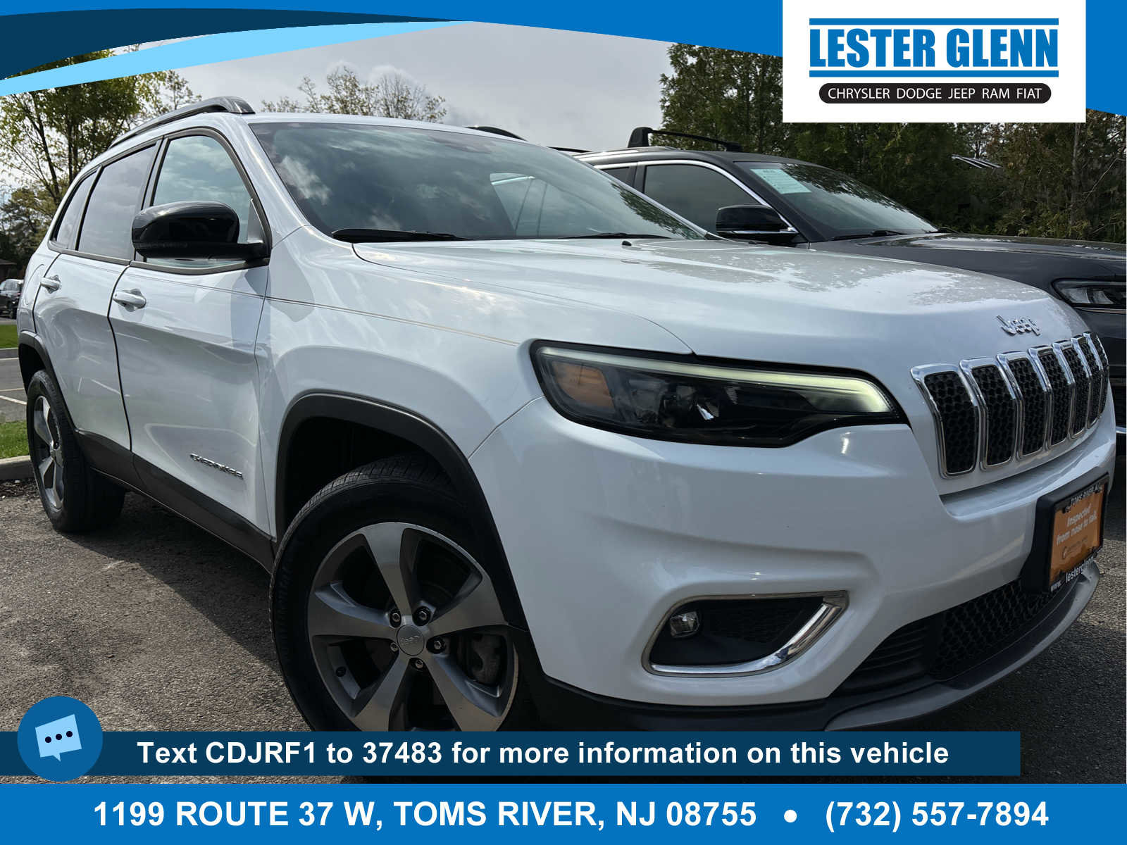 Certified 2022 Jeep Cherokee Limited AWD/4WD image 1