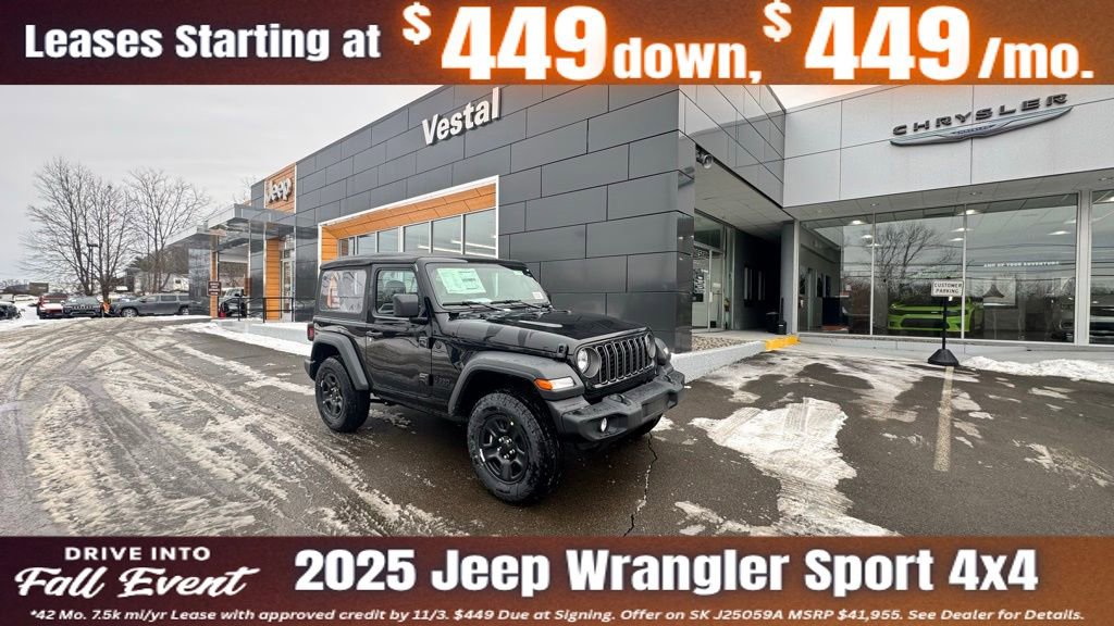 New 2025 Jeep Wrangler Sport